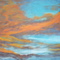 'Abendhimmel über Las Tricias 2' <br> Acryl auf Leinwand 60 x 80 250 €